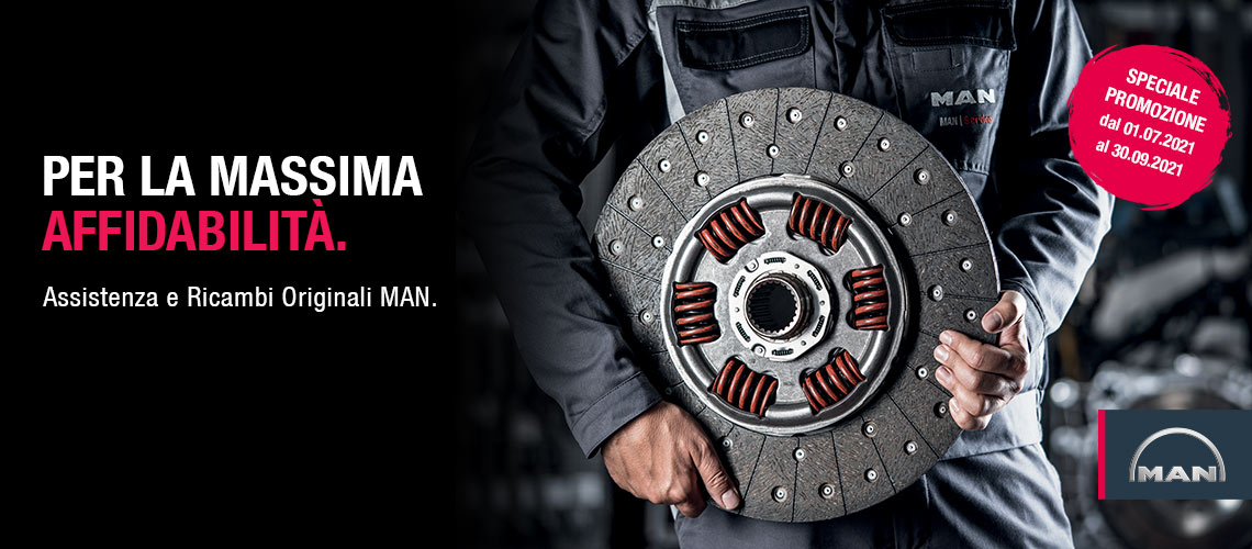 Promozione MAN per la massima affidabilità