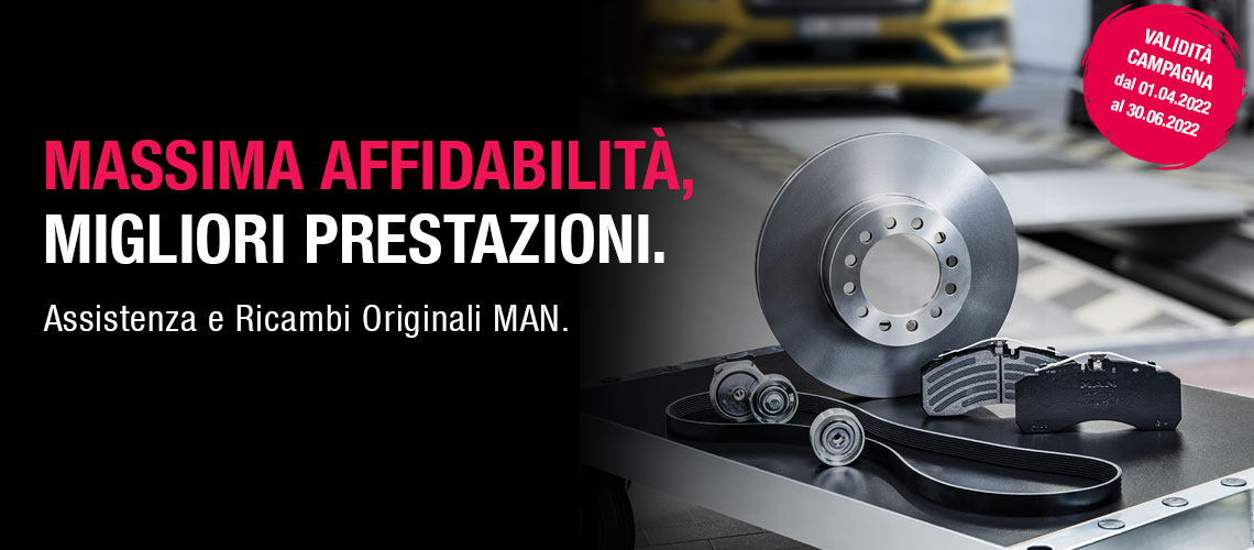 Promozione MAN massima affidabilità migliori prestazioni