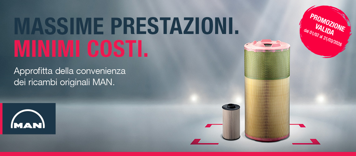 Promozione ricambi originali MAN